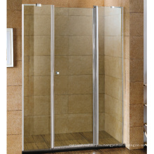 10мм стекло прочное алюминиевое сводные душ двери
